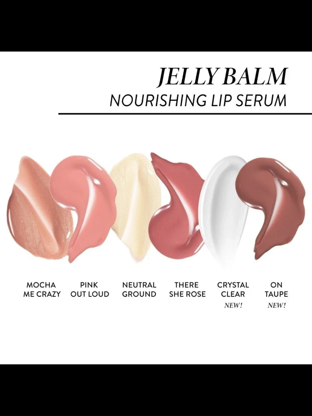 Laura Geller Jelly Balm Nourishing Lip Serum: There She Rose, NIB
